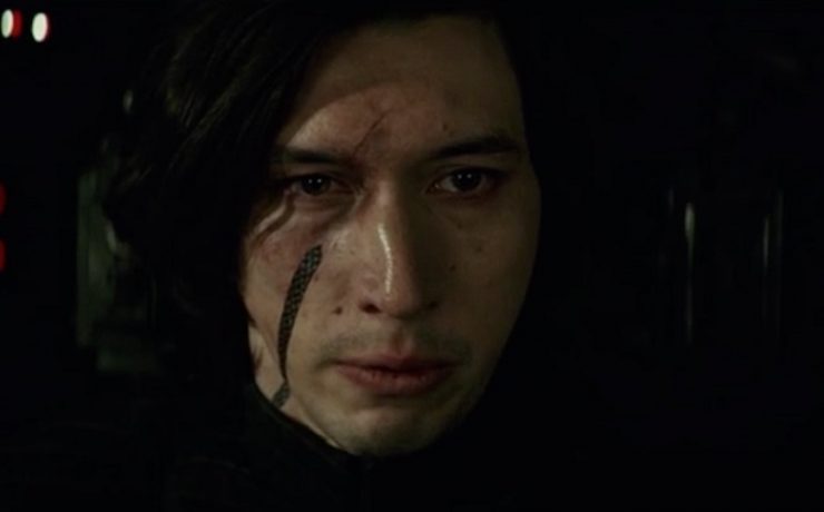 Kylo Ren in Star Wars: Gli ultimi Jedi