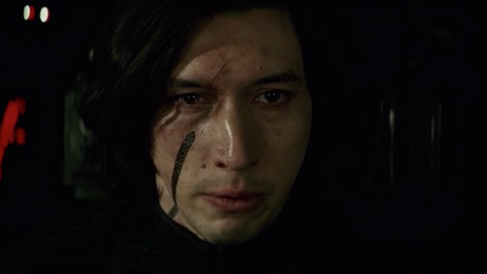 Kylo Ren in Star Wars: Gli ultimi Jedi