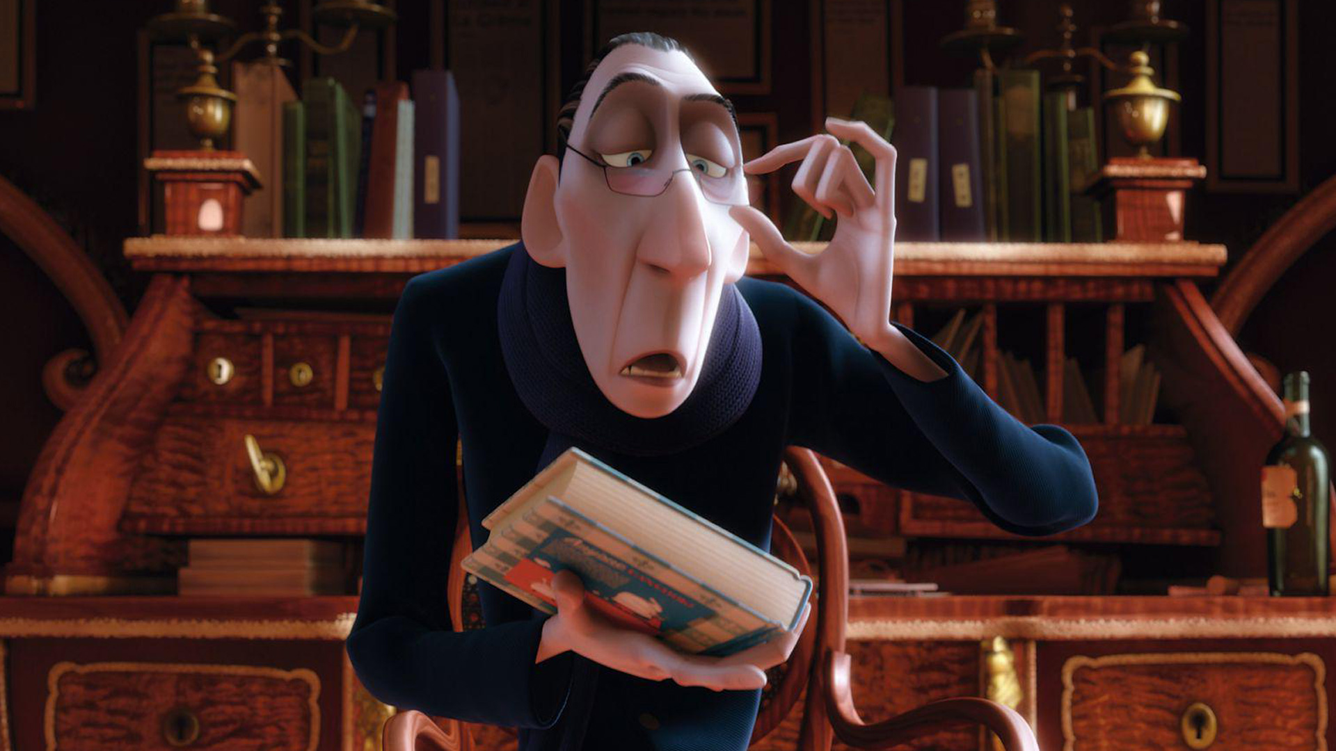 Anton Ego in Ratatouille