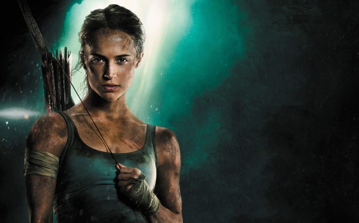 Alicia Vikander in Tomb Raider