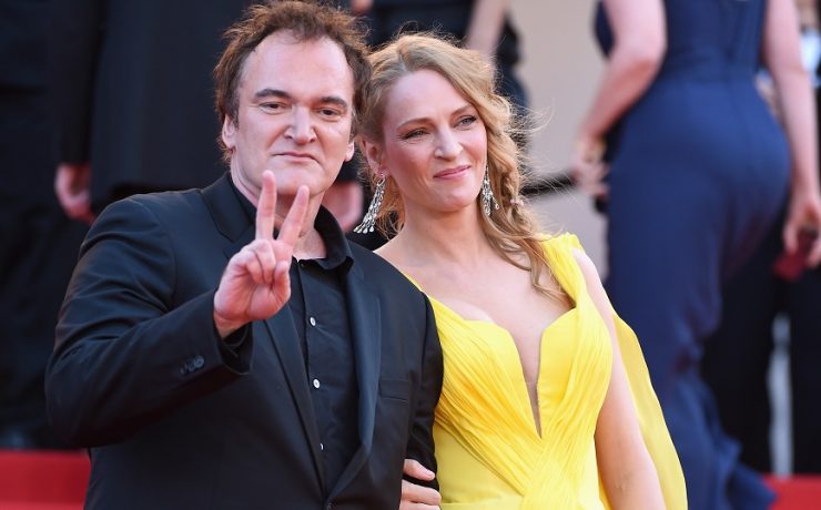 Quentin Tarantino e Uma Thurman