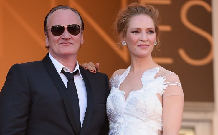 Quentin Tarantino e Uma Thurman