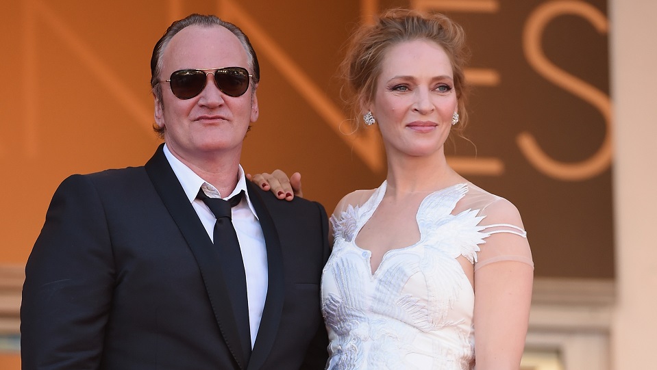 Quentin Tarantino e Uma Thurman