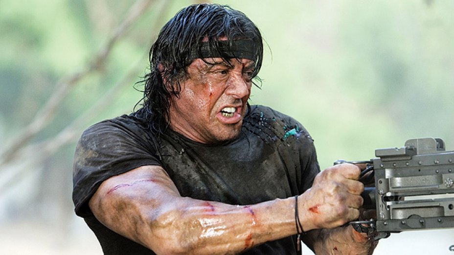 Sylvester Stallone è Rambo