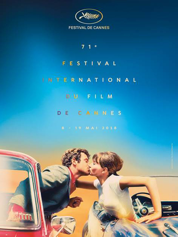 Il poster ufficiale del festival di Cannes 2018