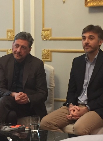 Sergio Castellitto e Valerio Attanasio