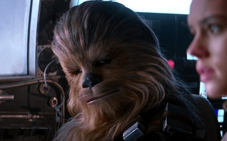 Chewbecca, iconico personaggio di Star Wars