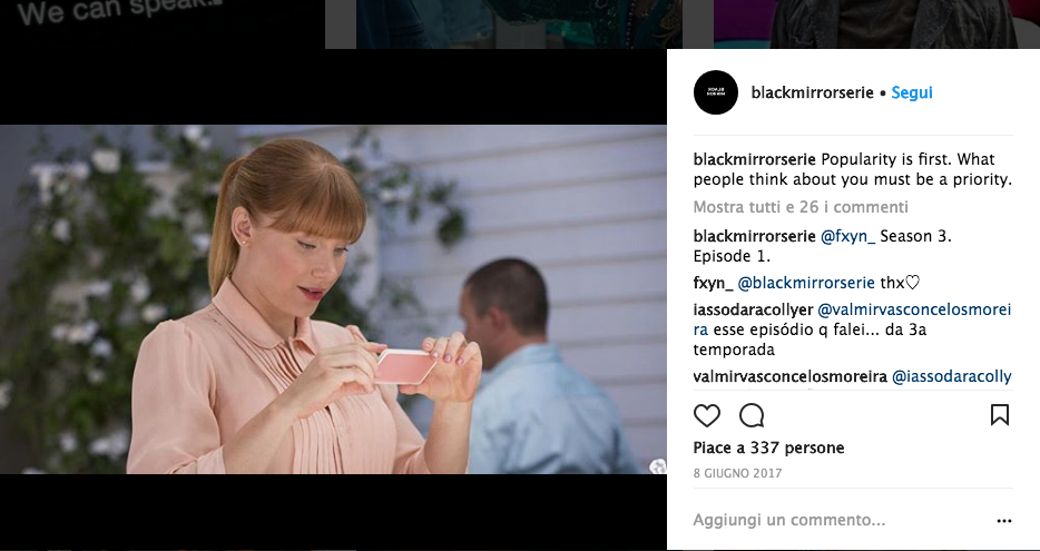 Black Mirror Caduta Libera