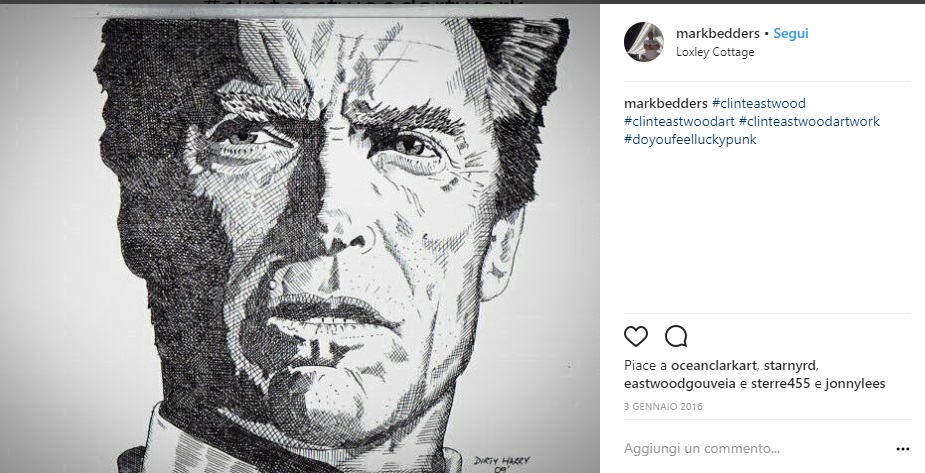 Clint Eastwood artwork