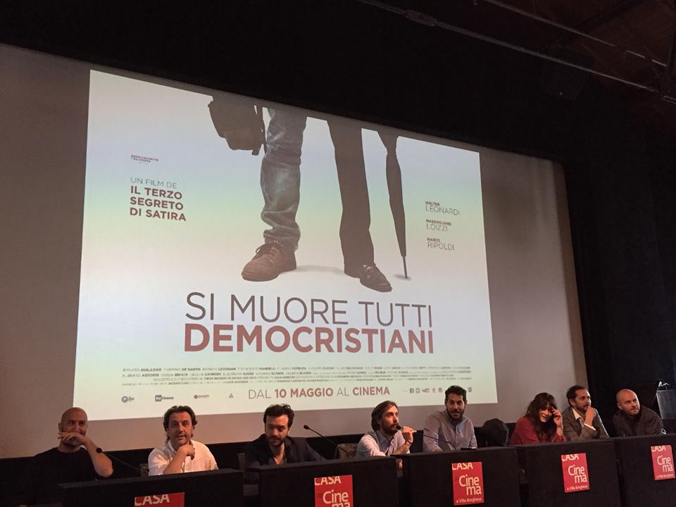 Si muore tutti democristiani: la conferenza stampa