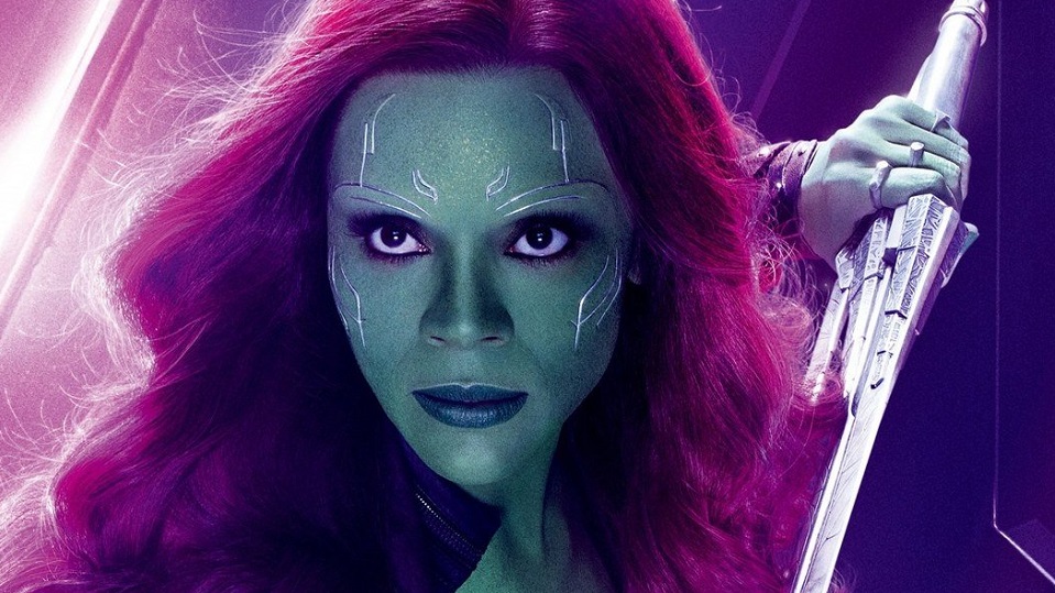 Zoe Saldana in Avengers: Infinity War