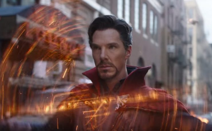 Doctor Strange in Avengers: Infinity War della Marvel