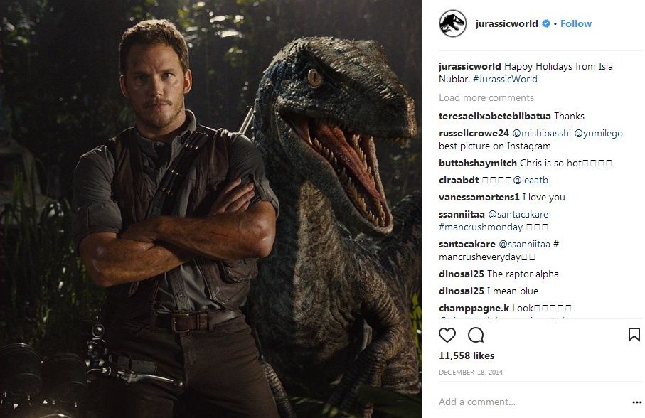 jurassic world cast