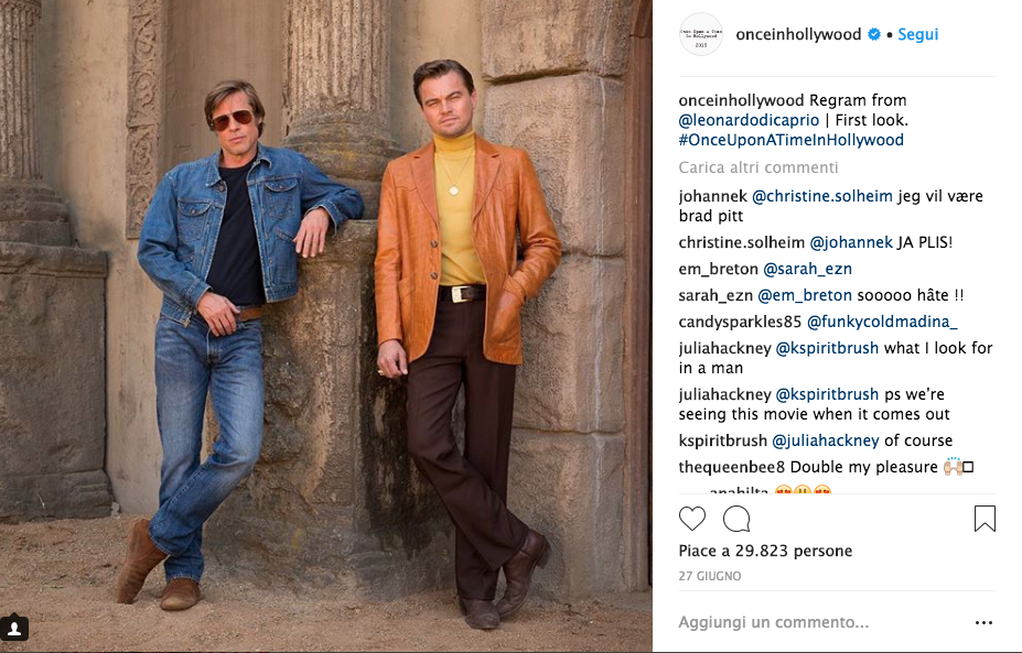 Once upon a time in Hollywood