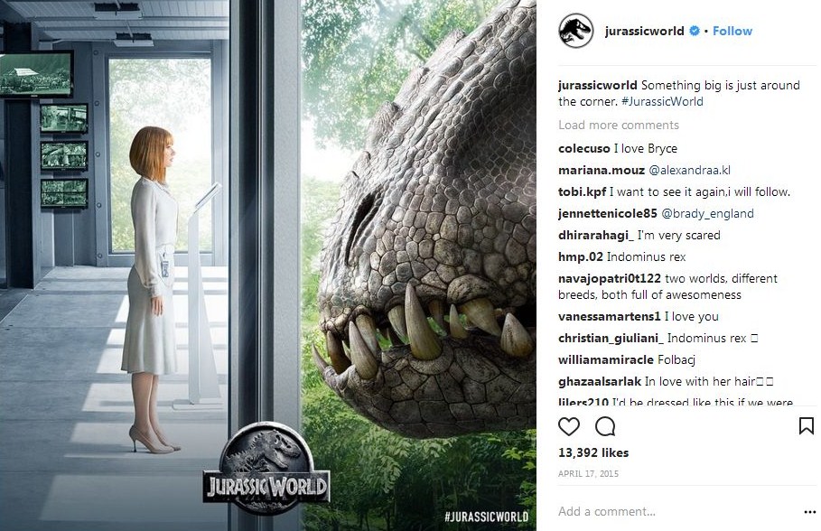 jurassic world cast