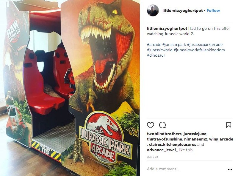 jurassic park arcade