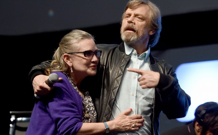 Mark Hamill e Carrie Fisher