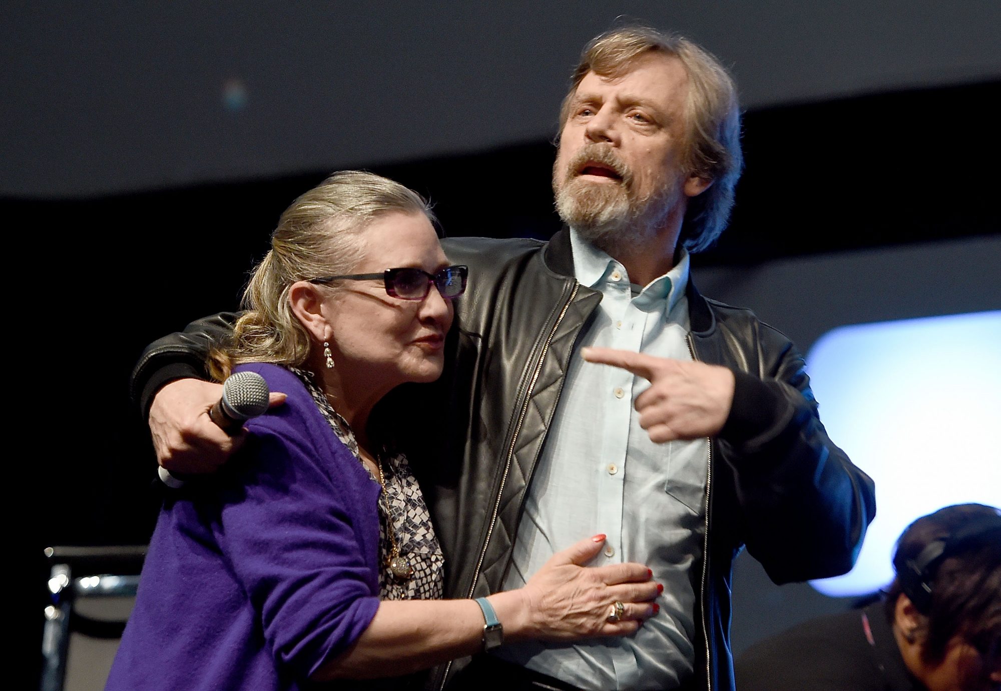 Mark Hamill e Carrie Fisher