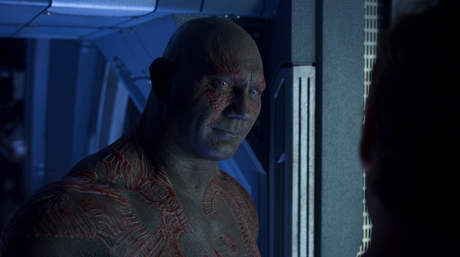 Dave Bautista in Guardiani della Galassia