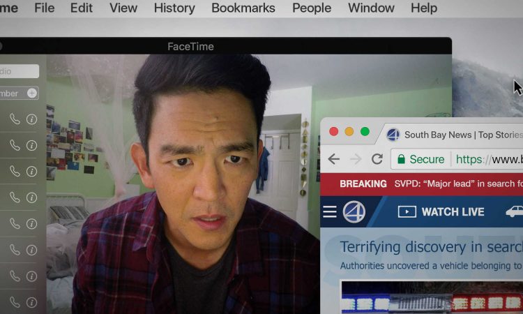 Searching, il film tutto girato come fosse il desktop di un computer