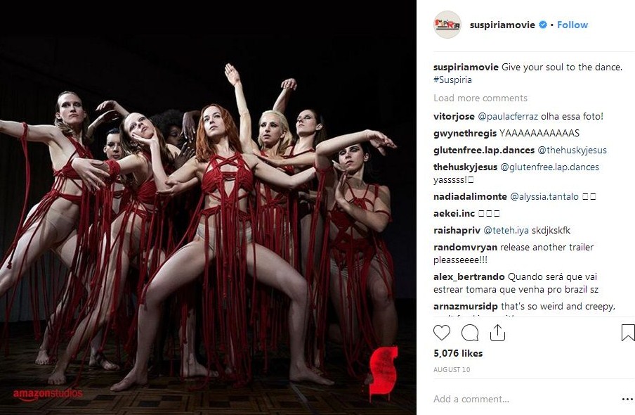 suspiria cast