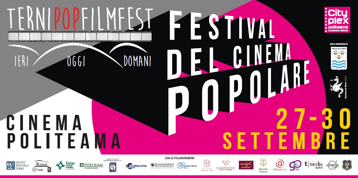 Il manifesto del primo Terni Pop Film Fest