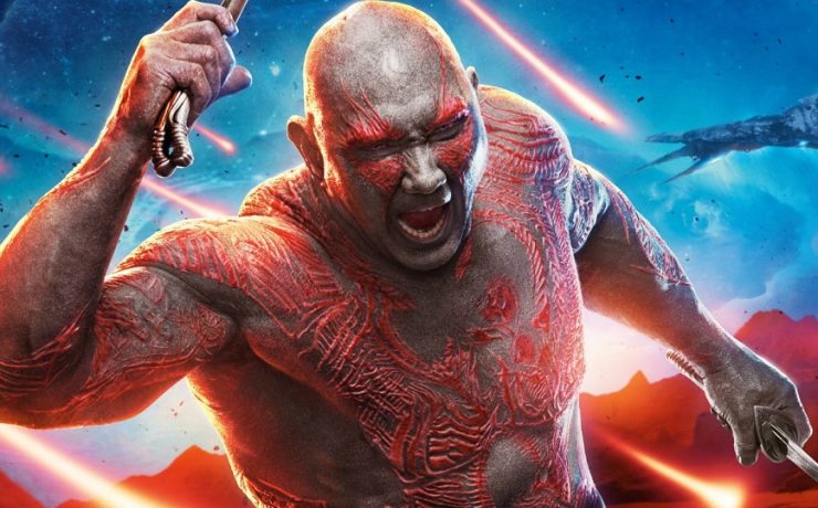 Dave Bautista è Drax in Guardiani della Galassia