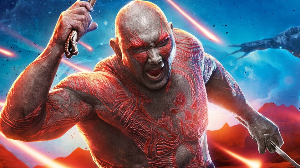 Dave Bautista è Drax in Guardiani della Galassia