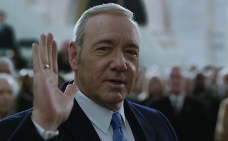 Kevin Spacey in House of Cards