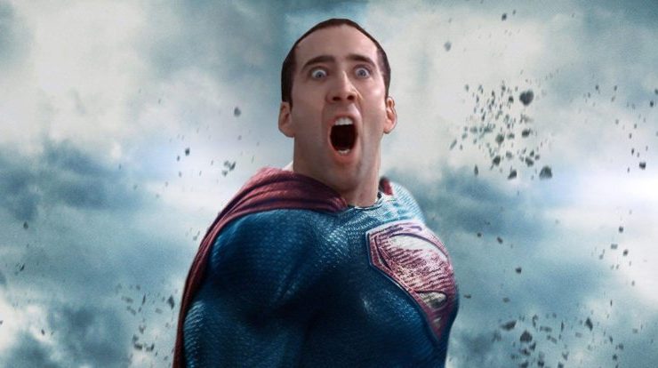 Nicolas Cage nei panni di Superman