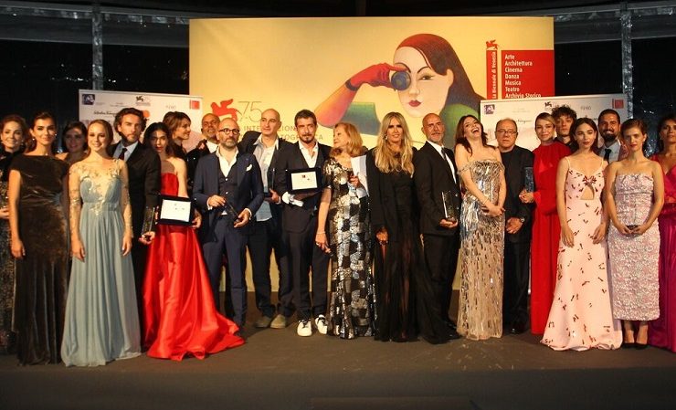 I premiati del Premio Kineo 2018