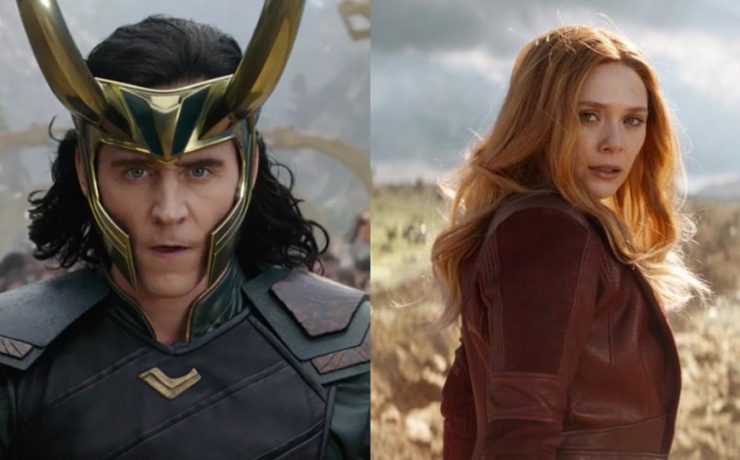 Loki e Scarlet Witch