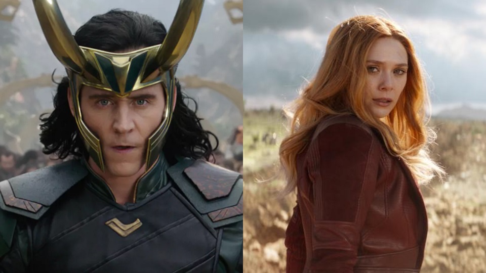 Loki e Scarlet Witch