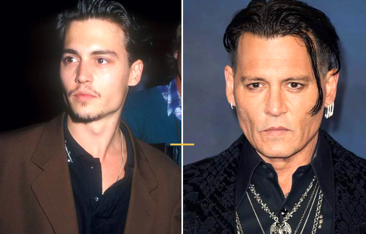 Johnny Depp giovane