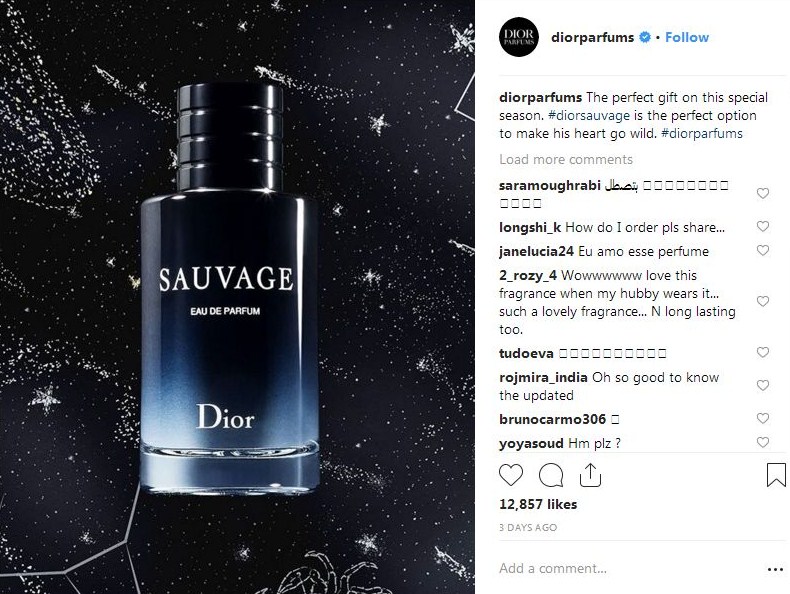 johnny depp profumo