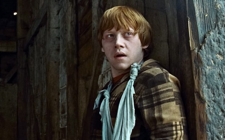 Rupert Grint in Harry Potter