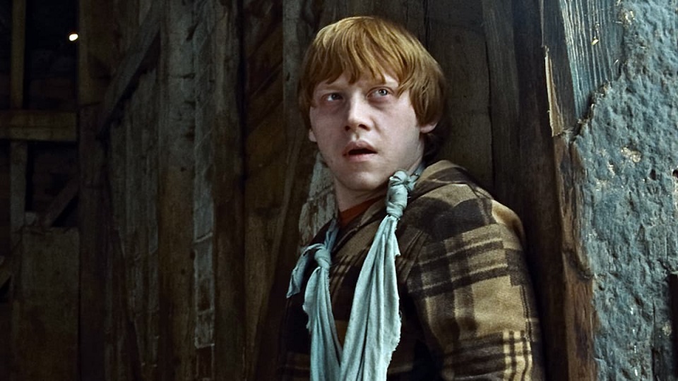 Rupert Grint in Harry Potter