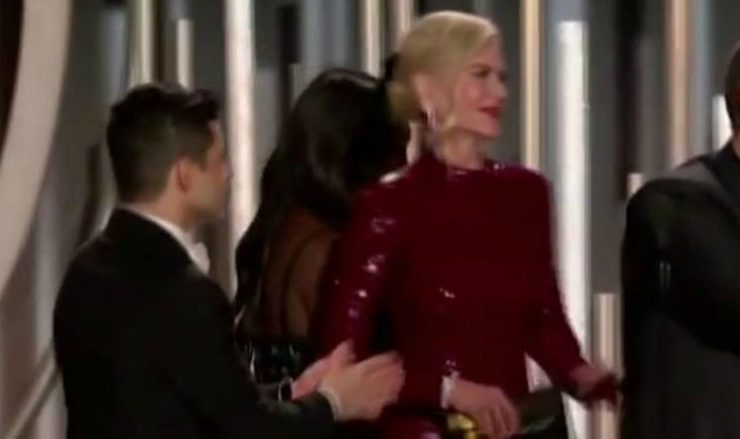 Nicole Kidman Rami Malek Golden Globes