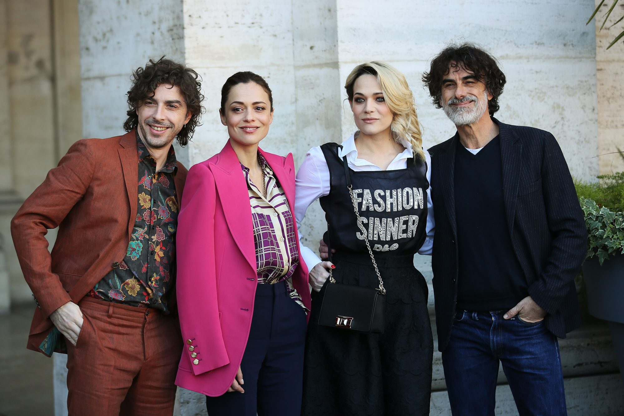 Michele Riondino, Valeria Bilello, Laura Chiatti e Thomas Trabacchi alla presentazione di Un'Avventura