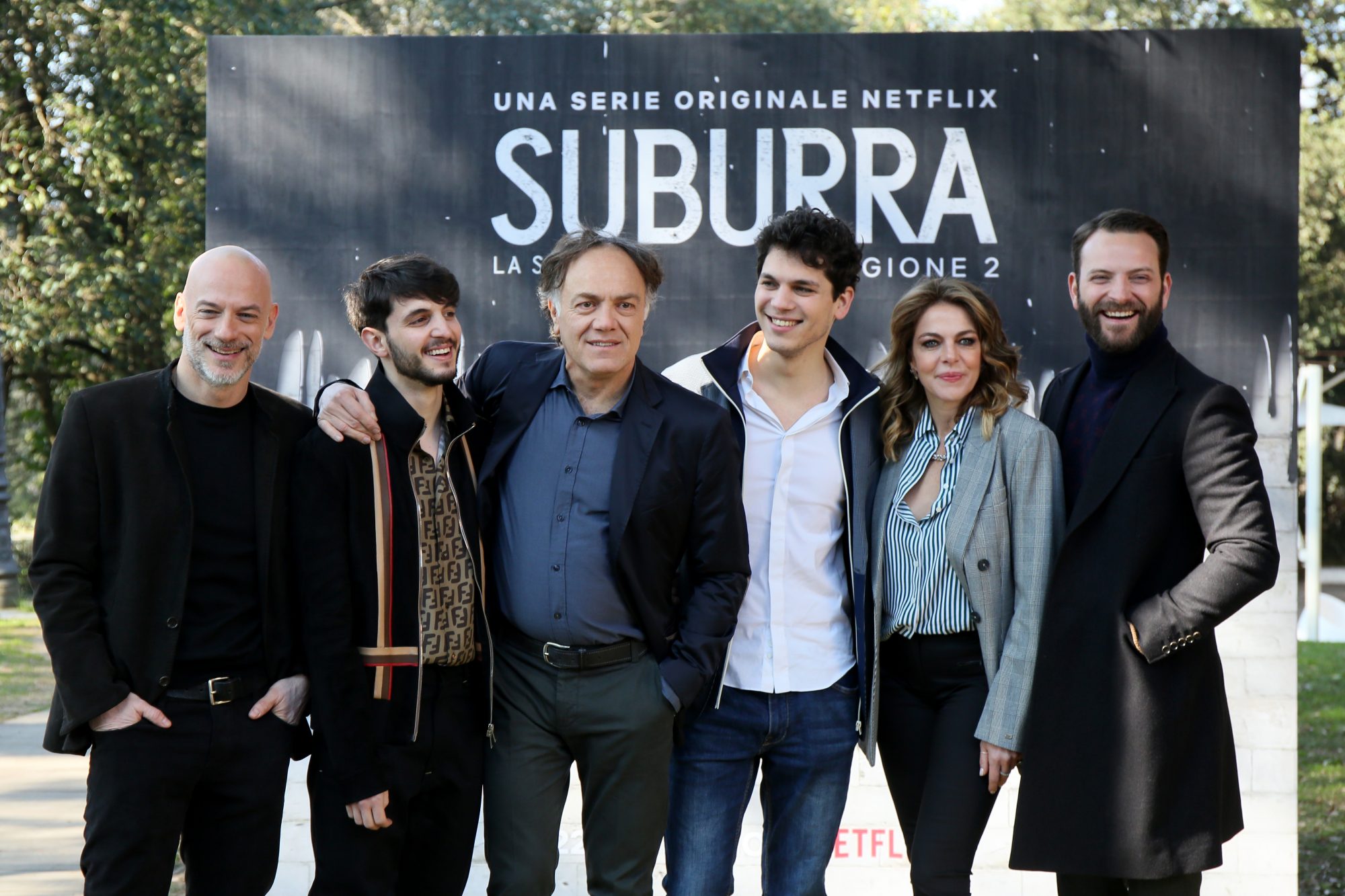 Suburra - La serie: il photocall della seconda stagione