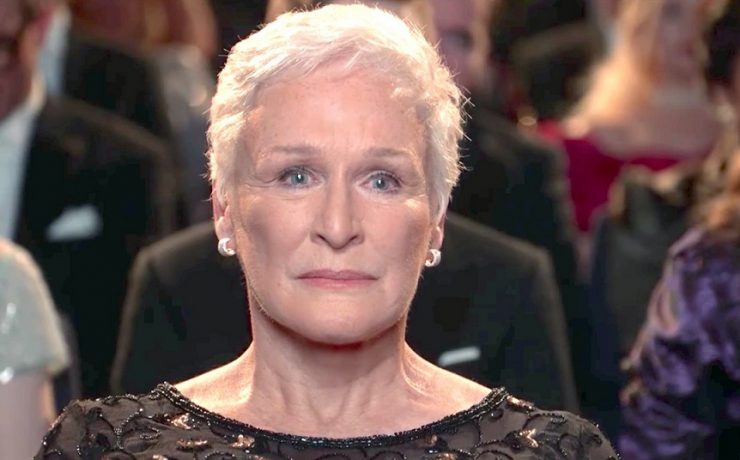 Glenn Close in the wife Oscar 2019