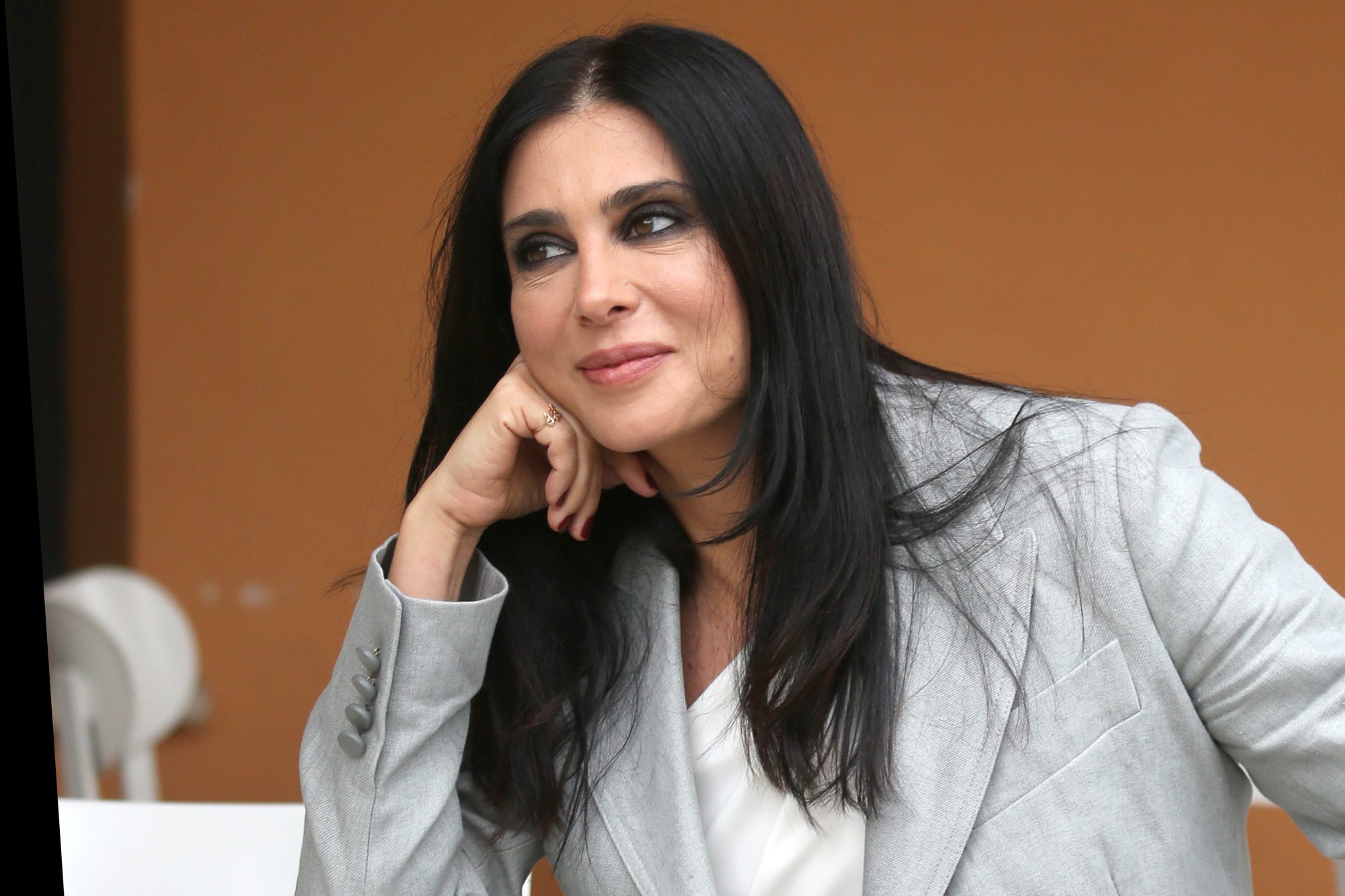 Nadine Labaki alla Casa del cinema di Roma