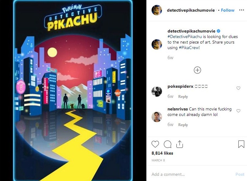 Detective Pikachu uscita