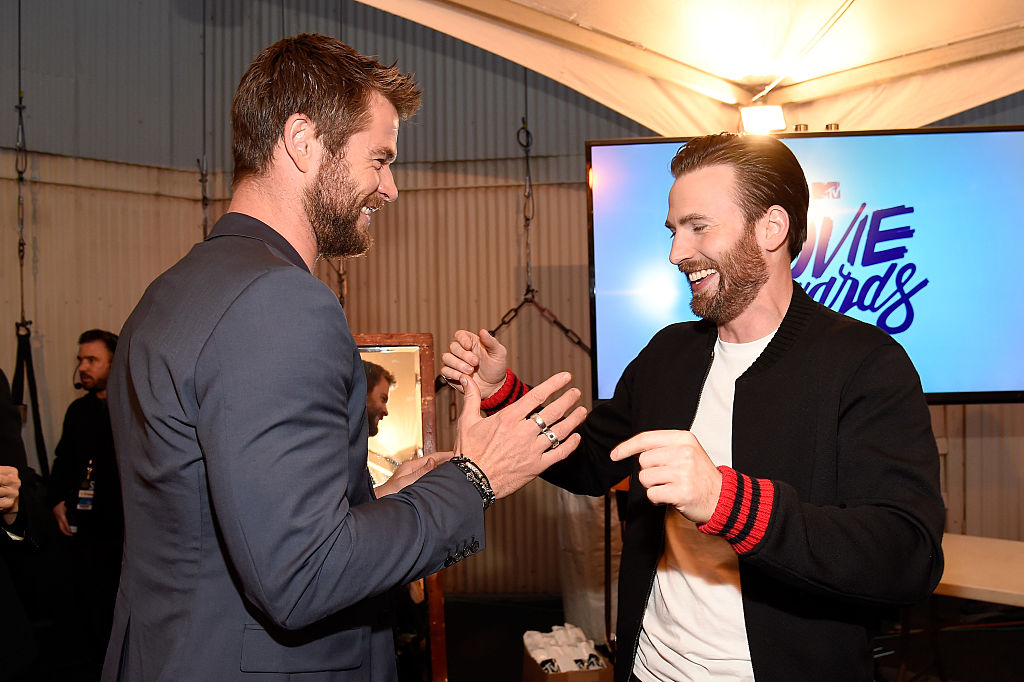 Chris Evans Chris Hemsworth