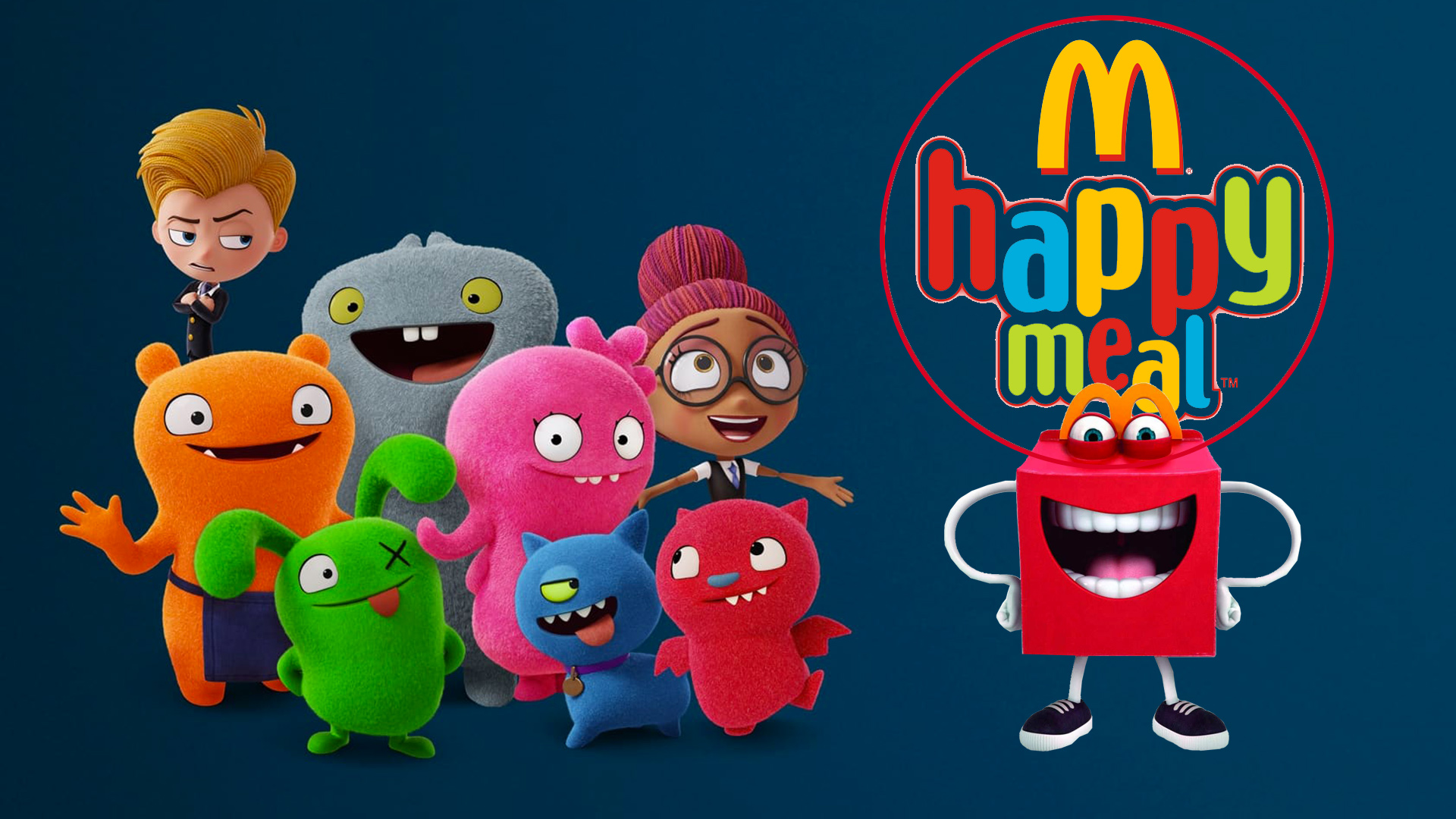 cosa sono uglydolls pupazzi happy meal mcdonalds