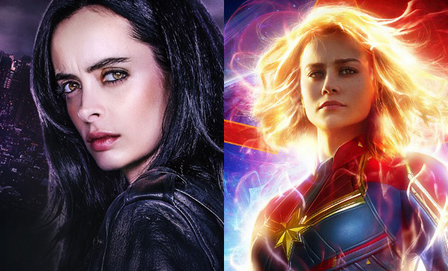 Jessica Jones Captain Marvel