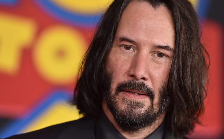 Keanu Reeves alla première di Toy Story 4