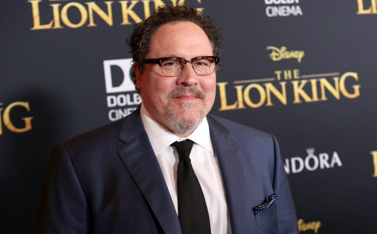 Jon Favreau alla première de Il Re Leone