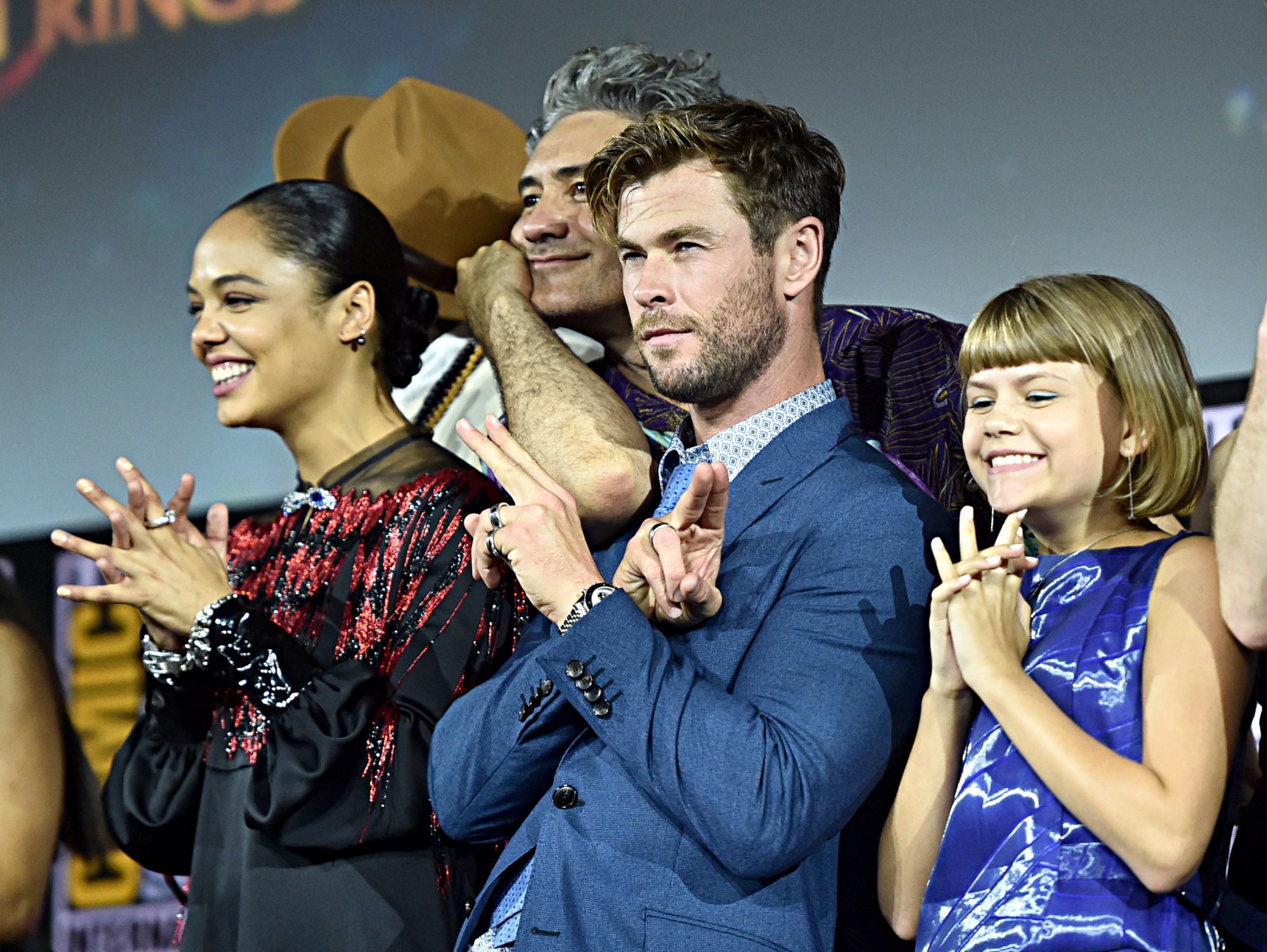 Il cast di Thor: Love and Thunder al San Diego Comic-Con 2019