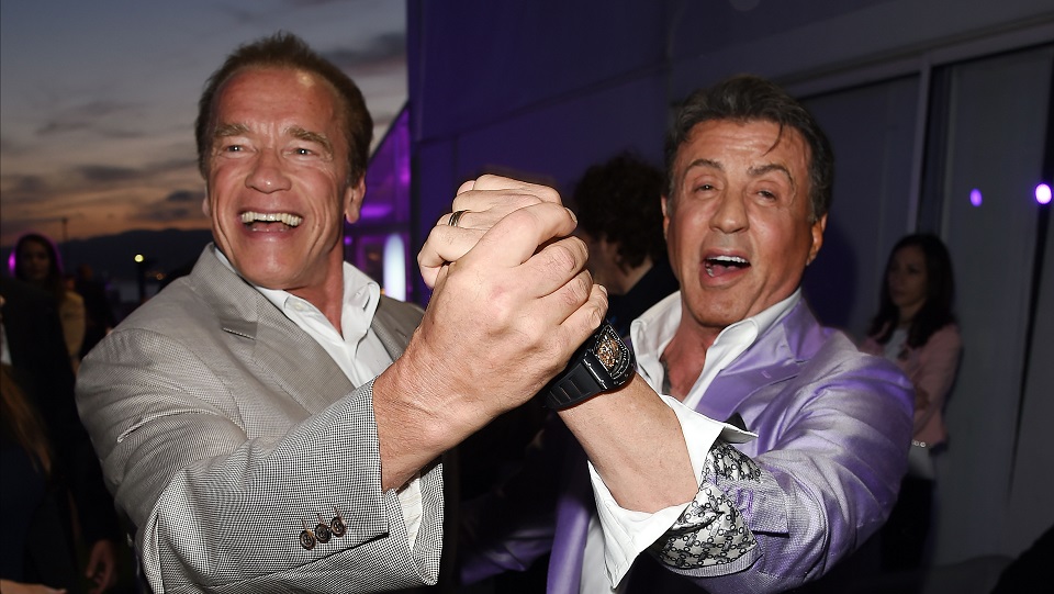 Sylvester Stallone e Arnold Schwarzenegger